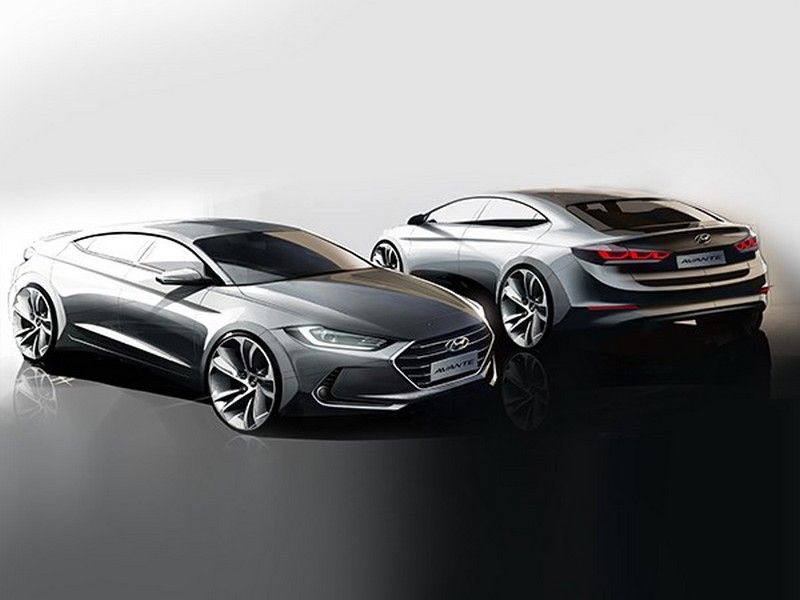 Опубликованы новые изображения Hyundai Elantra следующего поколения