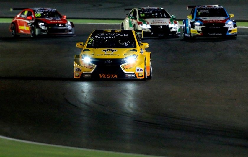 LADA Sport Rosneft одержала победу на финале WTCC в Катаре