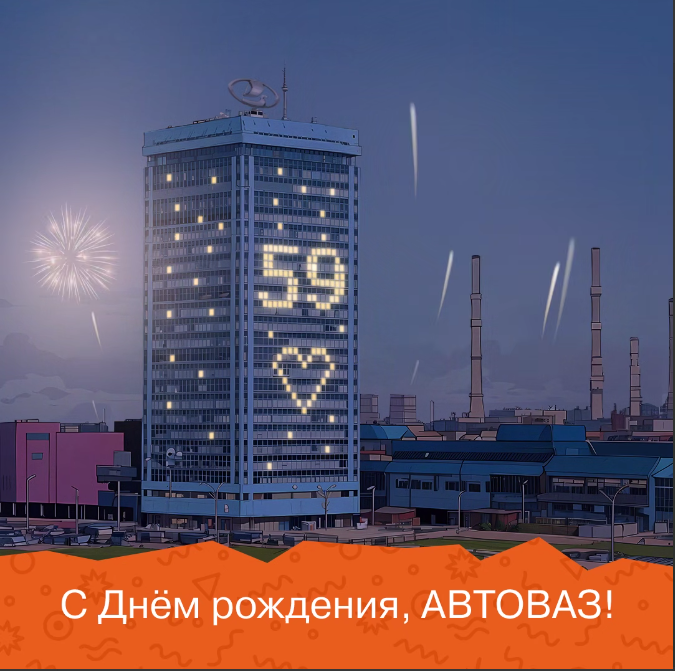 Там, где нет землетрясений. К Дню рождения АВТОВАЗа!