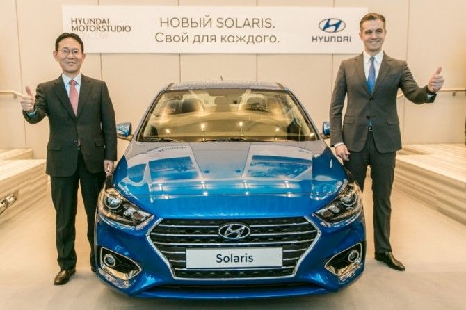 Новый Hyundai Solaris выходит на российский рынок