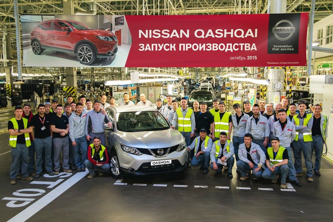 Nissan и кризис: старт Qashqai в Петербурге, уход Teana и сокращения рабочих