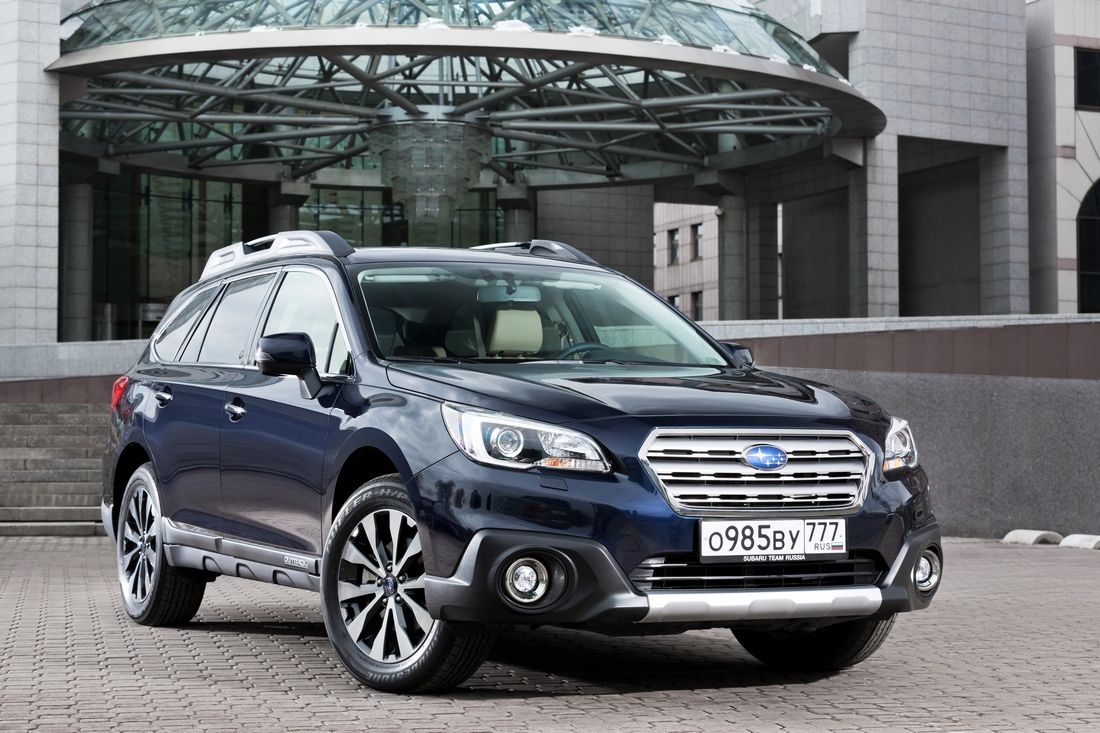 Стали известны рублёвые цены нового Subaru Outback 