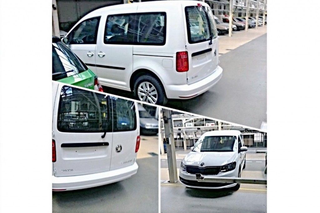 В Сеть "утекли" фото Skoda Roomster второго поколения