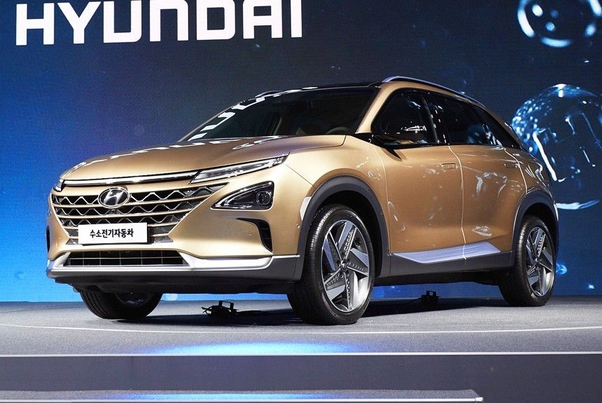 У Hyundai новый кроссовер с топливными элементами