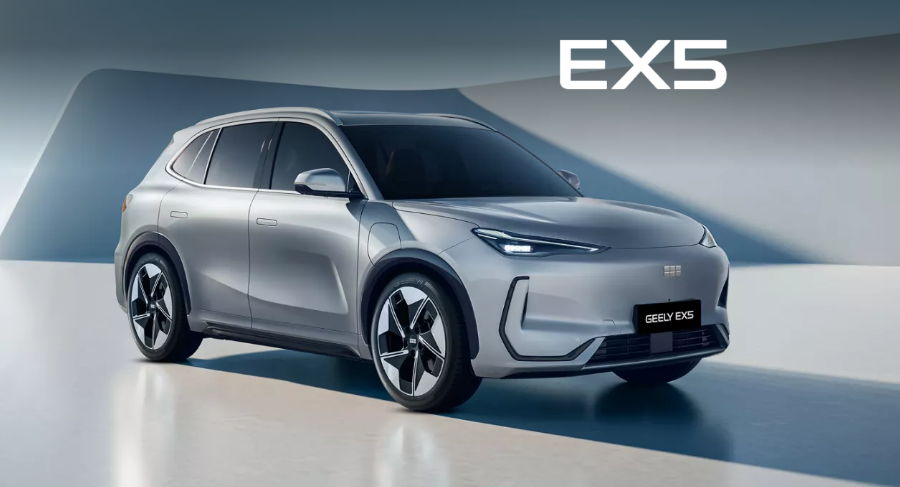 Geely EX5 получил наивысший рейтинг безопасности