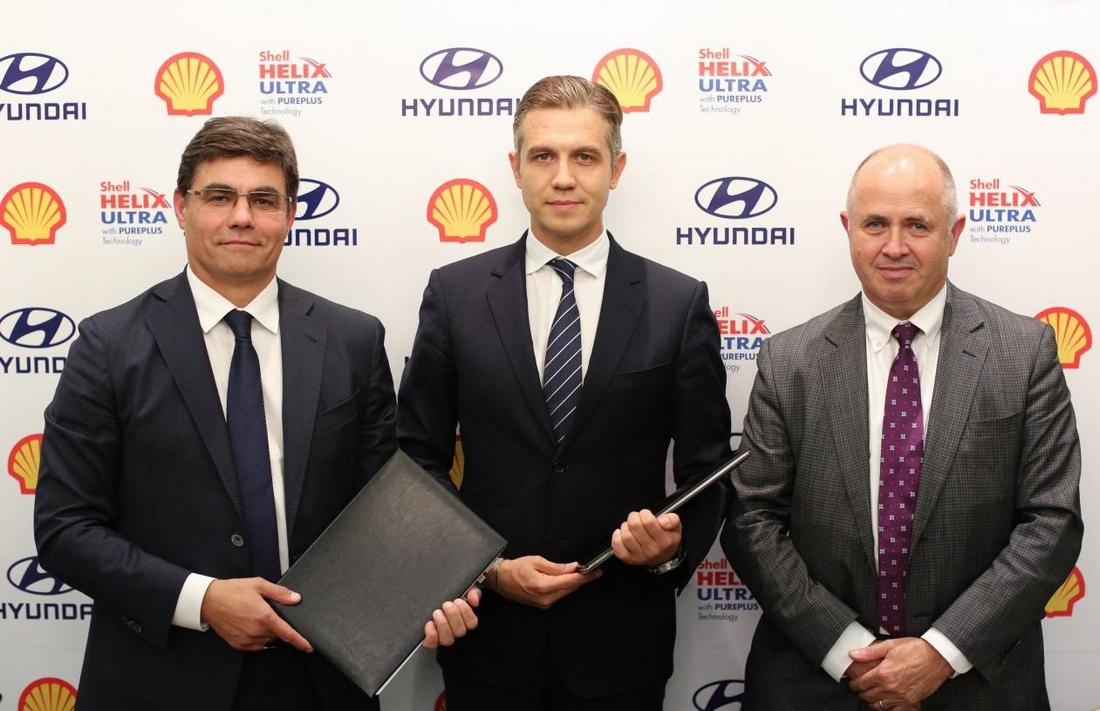 Компания «Хендэ Мотор СНГ» продлила сотрудничество с «Шелл Нефть»