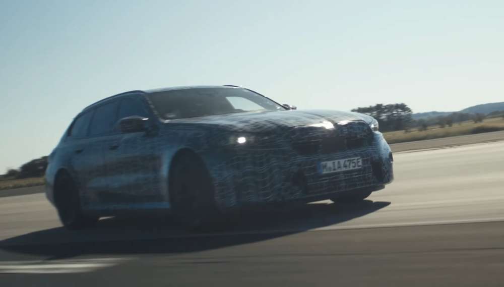 BMW продемонстрировали дизайн модели M5 нового поколения