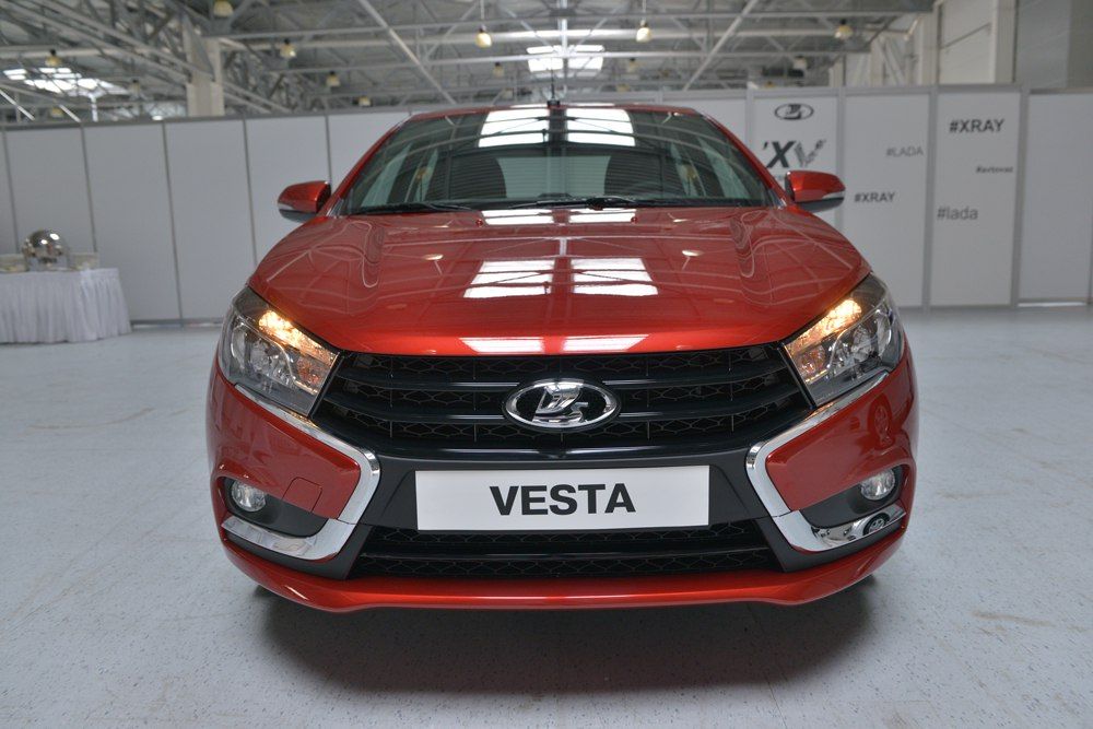 Серийную LADA Vesta представят на этой неделе