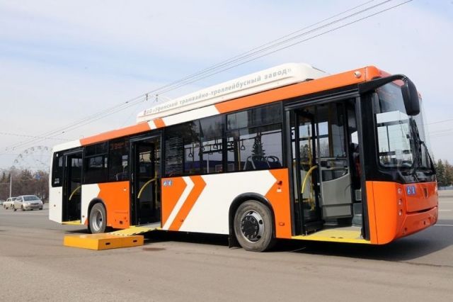 На шасси НЕФАЗ выпустили троллейбус с автономным ходом