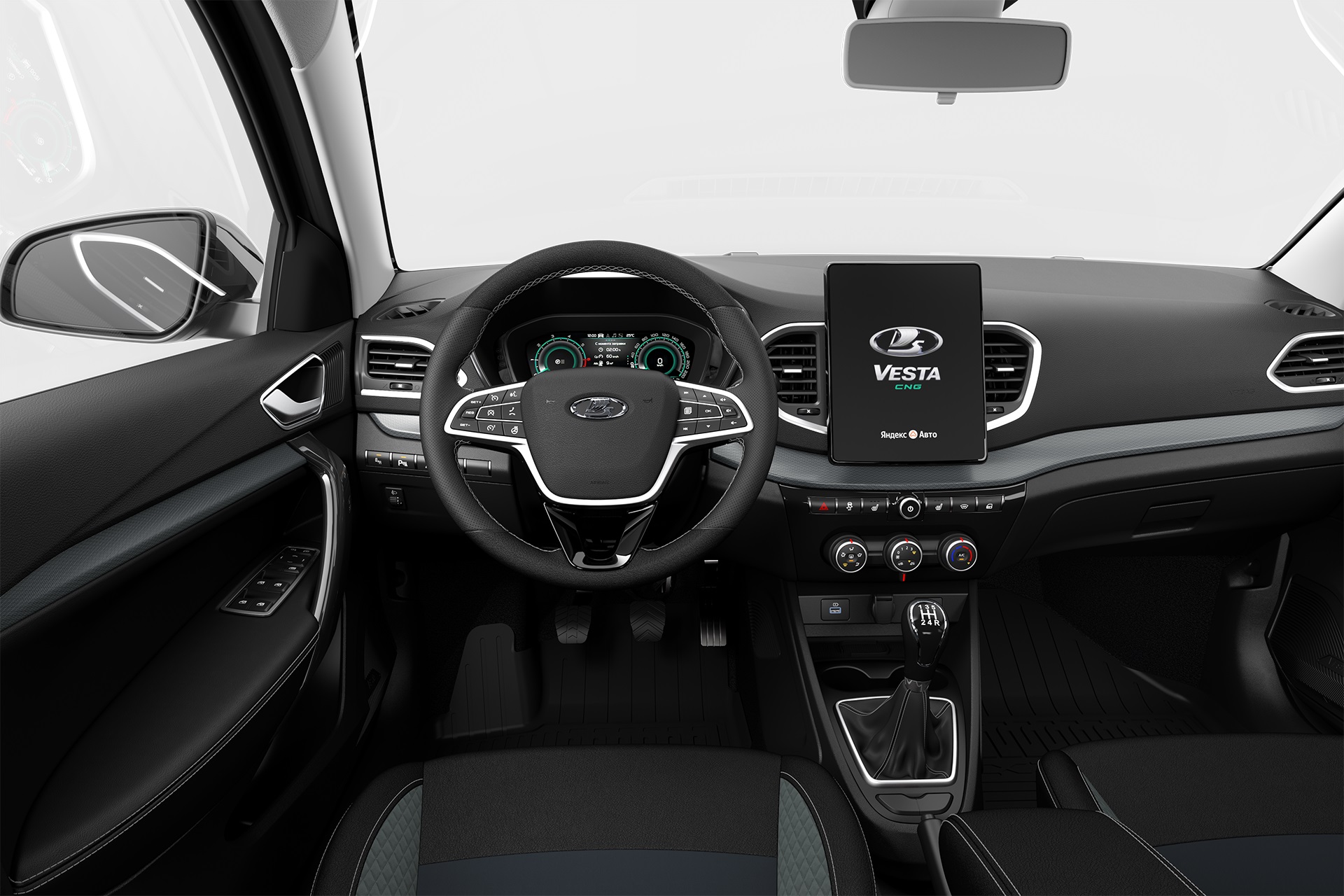 Старт продаж двухтопливного седана LADA Vesta CNG нового поколения