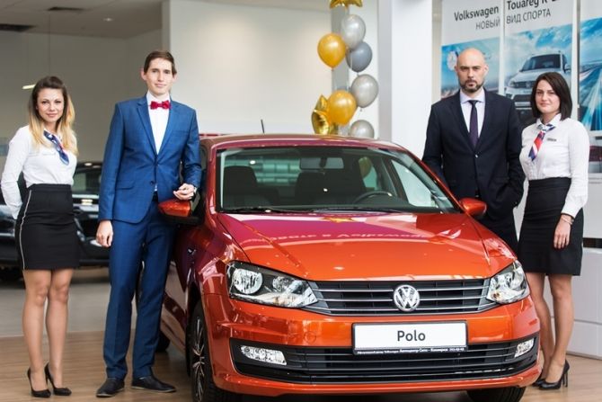 Volkswagen продал в России 350 тысяч Polo