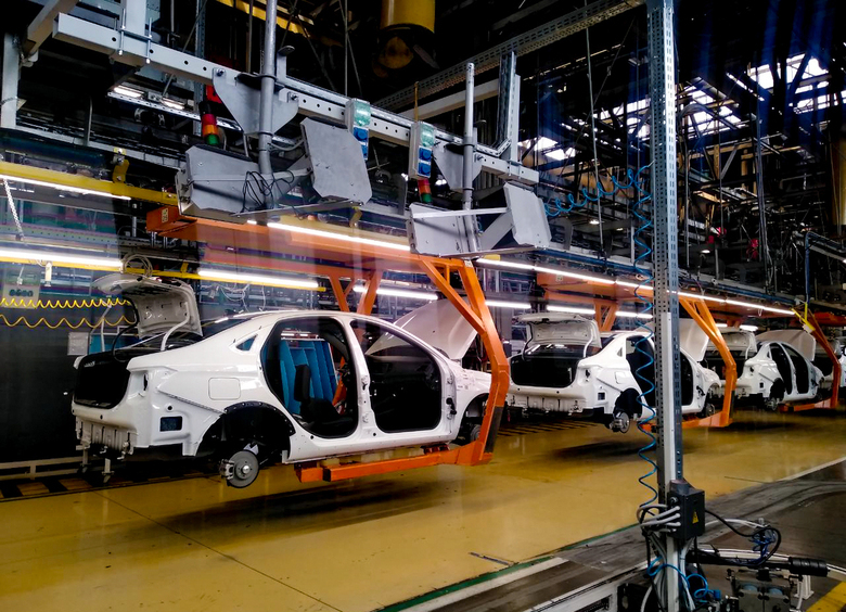 Налицо отрицательный рост автопрома 