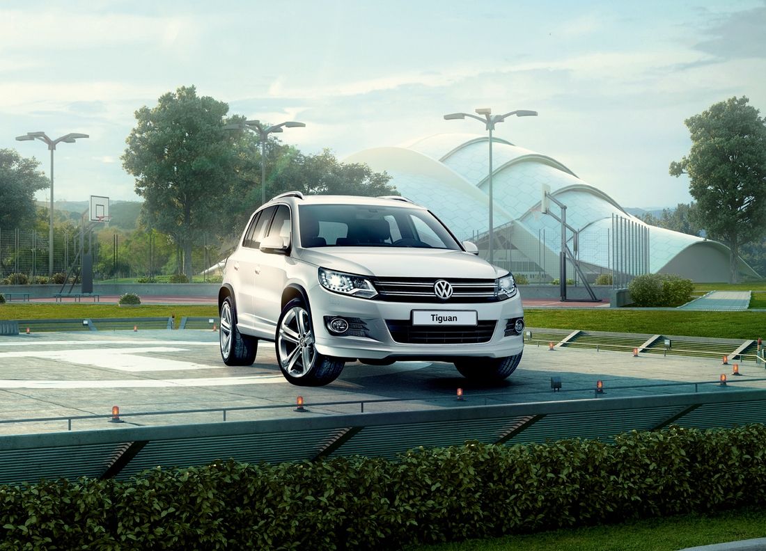 Volkswagen привёз в Россию новый Tiguan