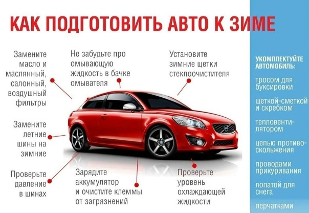 А не пора ли готовить автомобиль к осени и зиме?