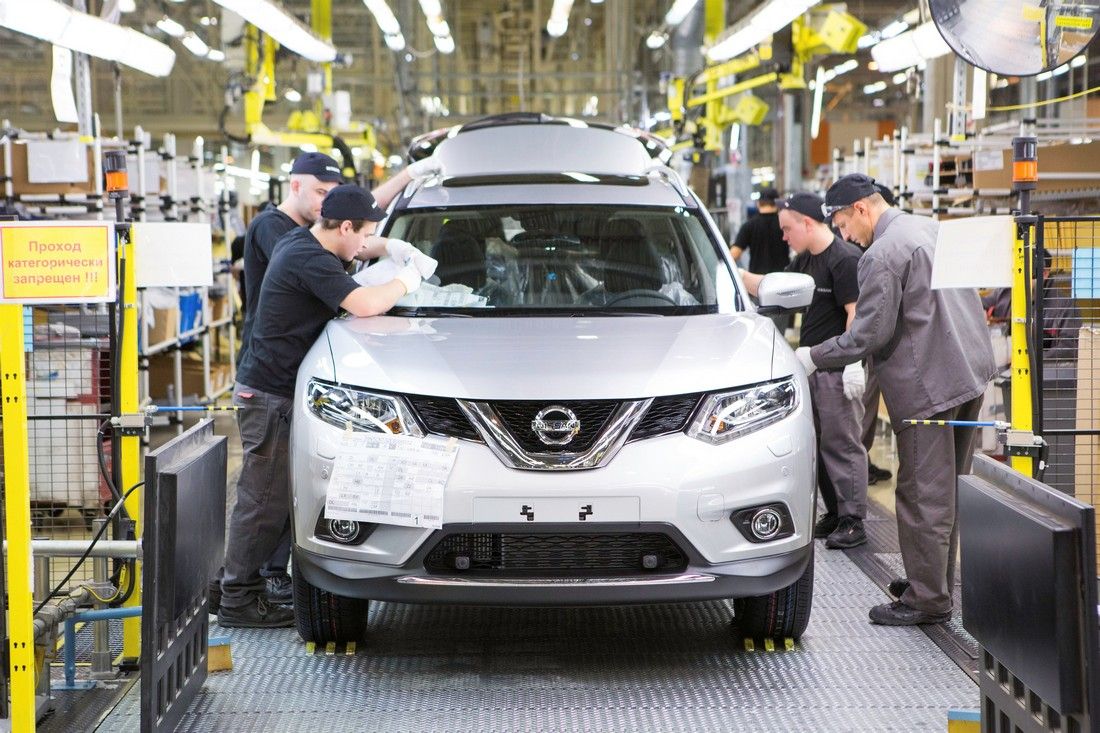Российский завод Nissan остановил конвейер