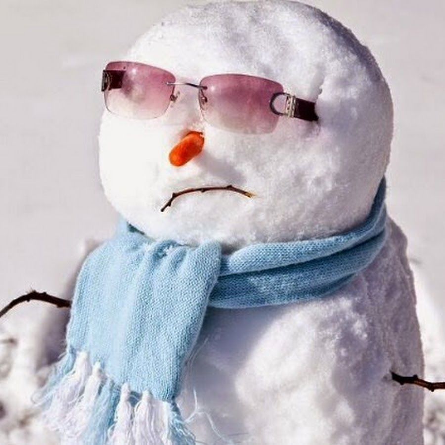 Снег смешная картинка. Снеговик замерз. Крутой Снеговик. Снежная баба. Снеговик и Снежная баба.