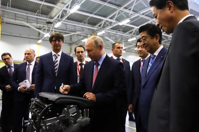 Во Владивостоке запущен завод двигателей для Mazda 