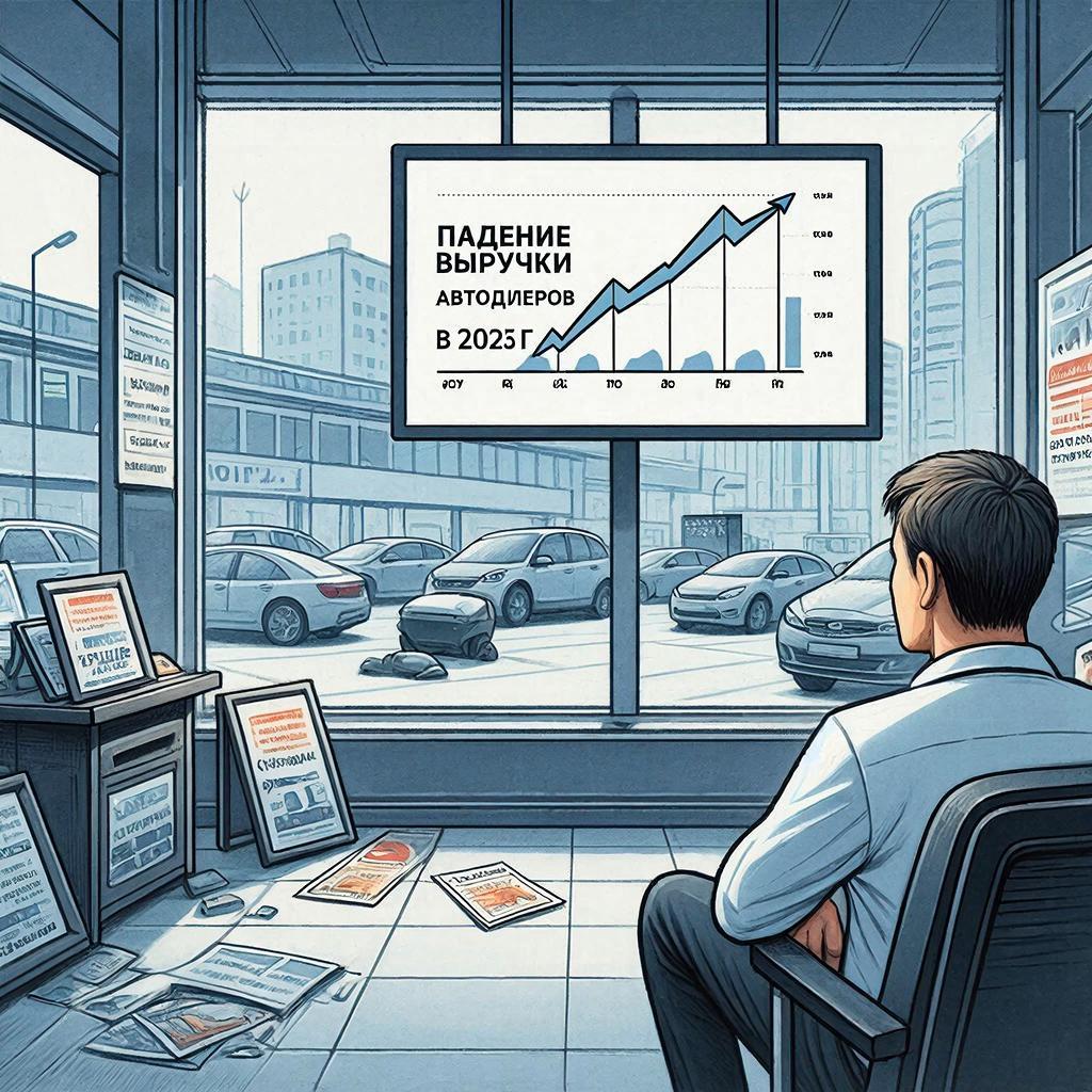  На сколько упал доход дилеров в 2025 году