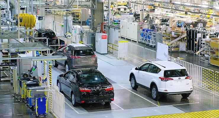 Toyota отмечает десятилетие петербургского завода