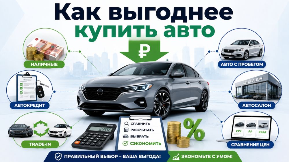 Кредиты, автолизинг и программы господдержки: Как выгоднее купить авто