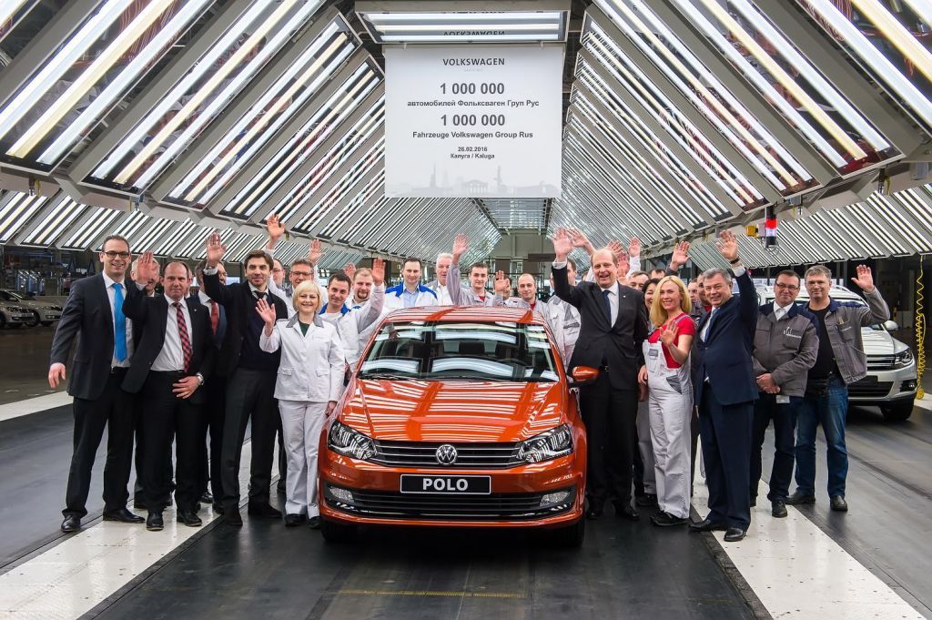 Сегодня 27 апреля завод Volkswagen в Калуге возобновил работу.  
