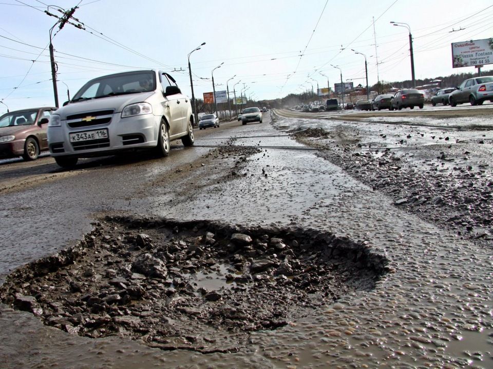 Ремонт дорог Тольятти начнут в апреле