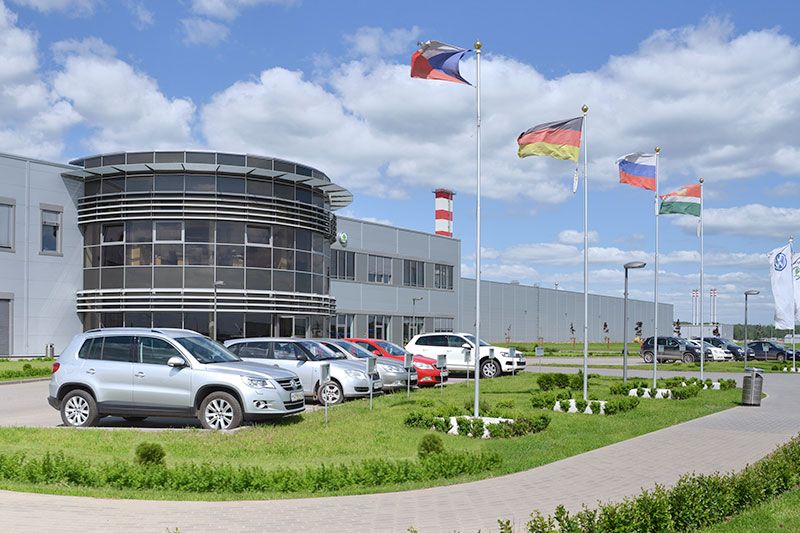 Завод Volkswagen в Калуге выходит на работу