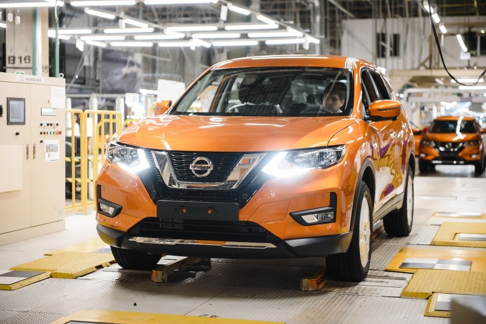 Завод Nissan в Санкт-Петербурге начал выпуск нового X-Trail
