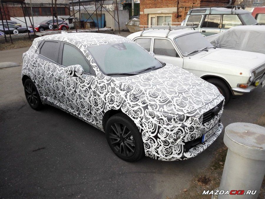 Компактный кроссовер Mazda CX-3 уже прибыл в Россию