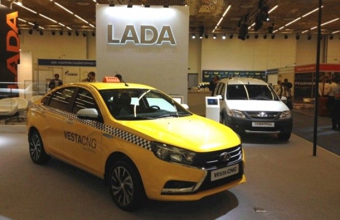 LADA Vesta CNG пройдет испытания в московском такси