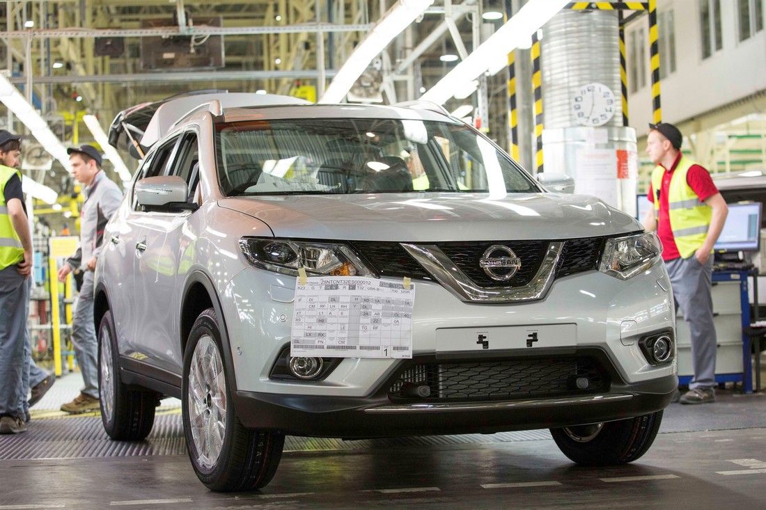 Петербургский завод Nissan остановил производство