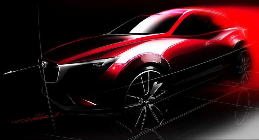 Конкурент Nissan Juke от Mazda – первое изображение