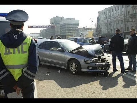 Подход к ДТП со стороны дороги