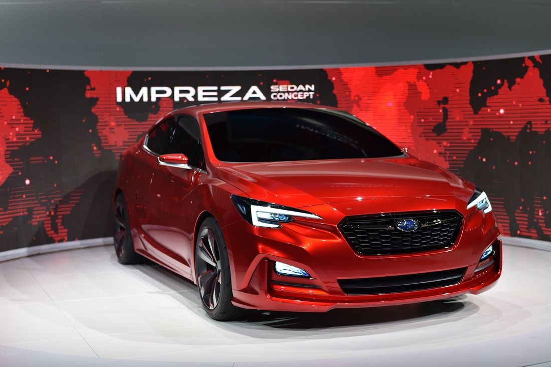 Марка Subaru рассекретила новый седан Impreza