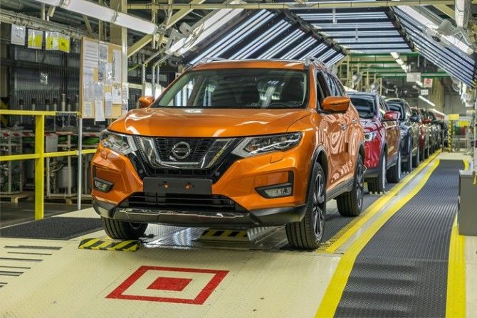 Российский Завод Nissan начал тестовую сборку обновленного Nissan X-Trail