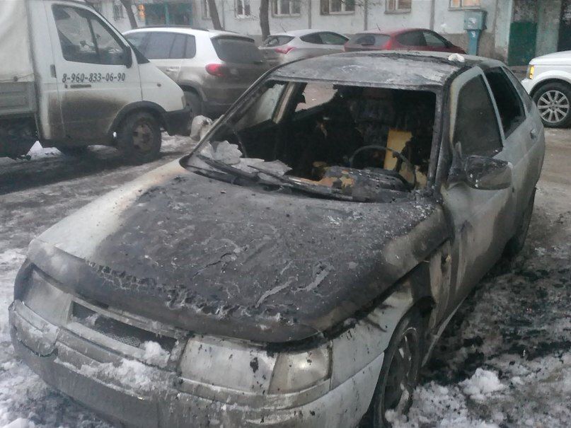 Борцу с «оборотнями в погонах» сожгли автомобиль