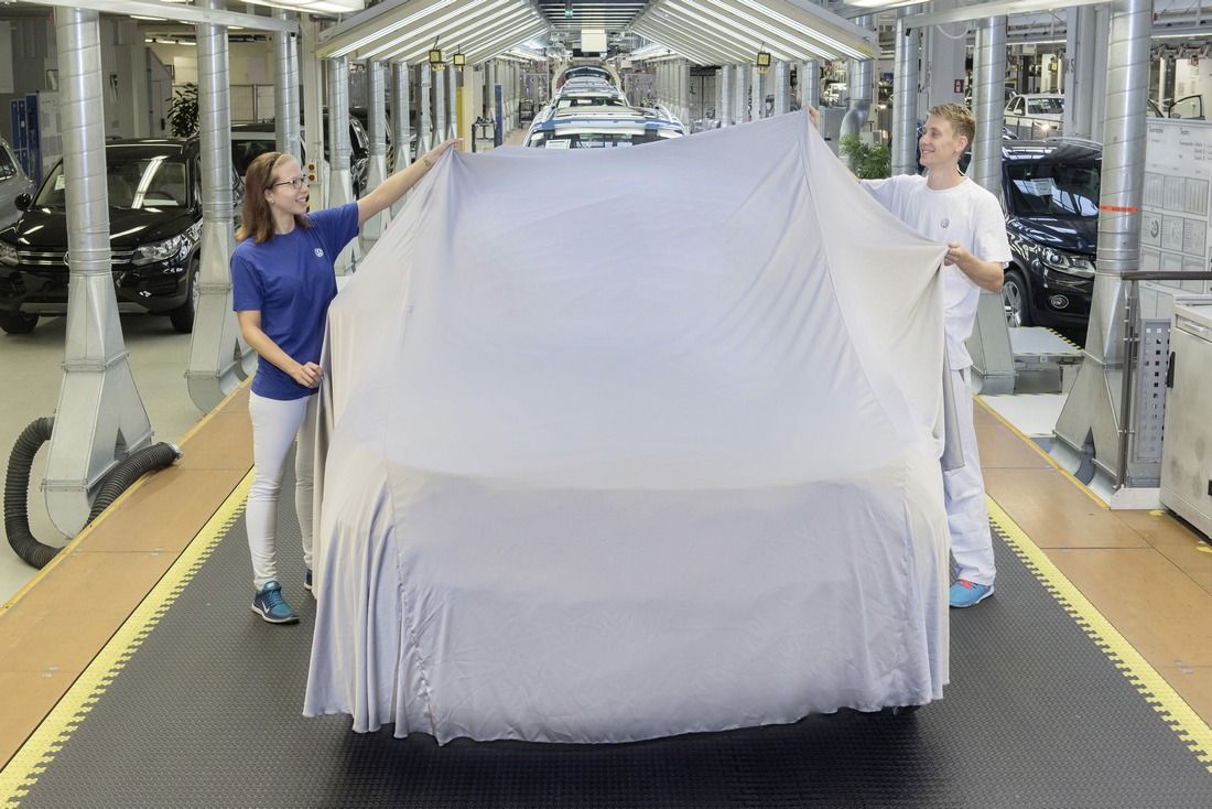Volkswagen приступил к производству Tiguan нового поколения