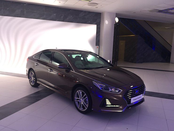 В России стартовали продажи новой Hyundai Sonata