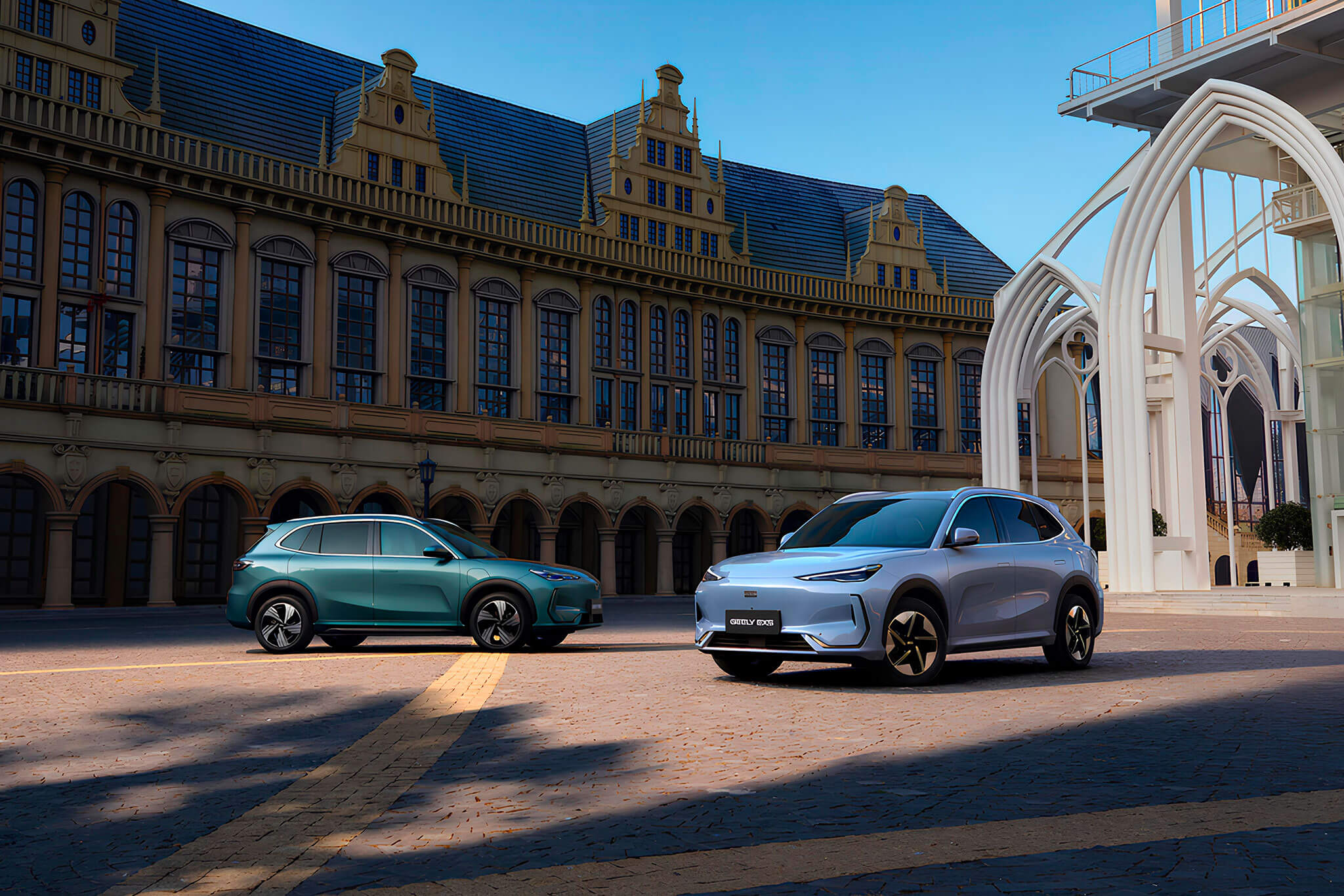 Об успешных продажах инновационного электрического кроссовера Geely EX5