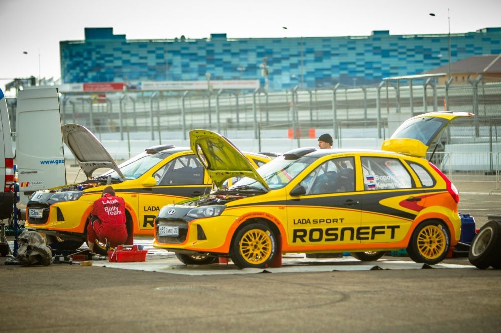 Команда LADA Sport Rosneft Rally лидирует на ралли «Пено 2017»