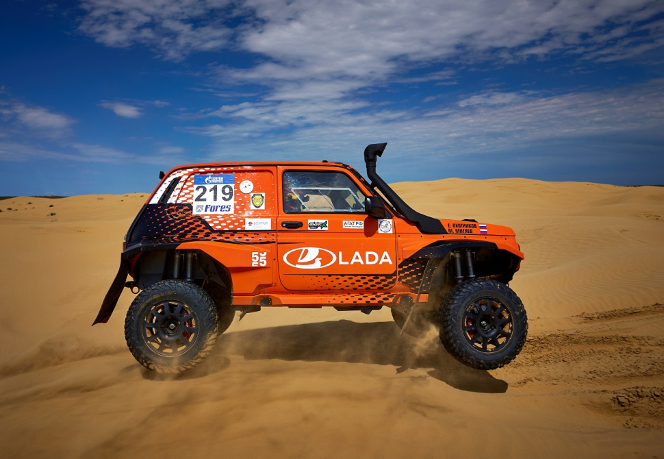 Экипаж LADA Sport Авто Финанс взял бронзу ралли-рейда «Золото Кагана» 