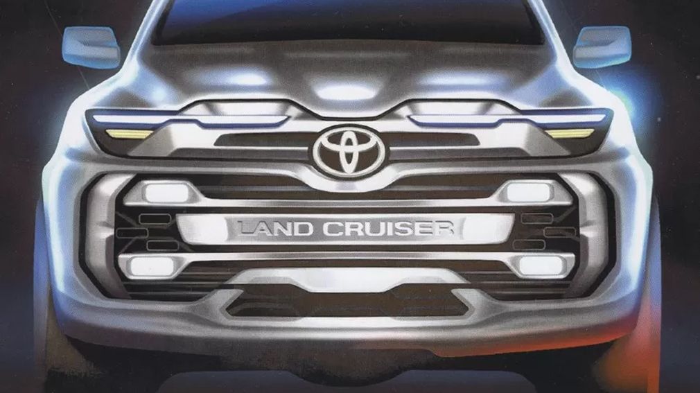 Появились изображения нового внедорожника Toyota Land Cruiser